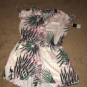 Project runway floral romper